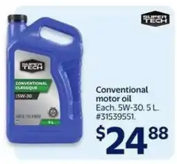 Walmart Conventional Motor Oil offer