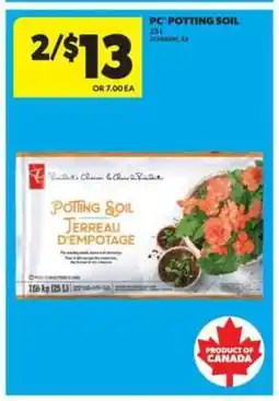 Real Canadian Superstore PC Potting Soil offer