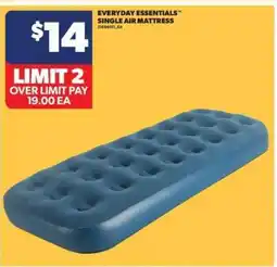 Real Canadian Superstore Everyday Essentials Single Air Mattress offer