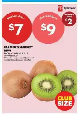 Real Canadian Superstore Farmer's Market Kiwi offer