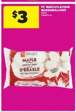 Real Canadian Superstore PC Maple Flavour Marshmallows offer