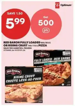 Real Canadian Superstore Red Baron Fully Loaded or Rising Crust Pizza offer