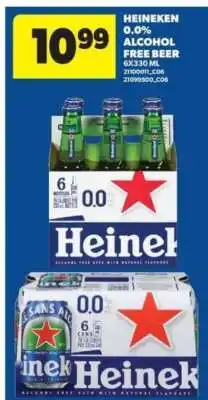 Real Canadian Superstore Heineken 0.0% Alcohol Free Beer offer