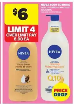 Real Canadian Superstore Nivea Body Lotions offer