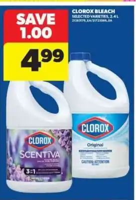 Real Canadian Superstore CLOROX BLEACH offer