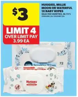 Real Canadian Superstore Huggies, Millie Moon or Waterful Baby Wipes offer