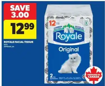 Real Canadian Superstore Royale Facial Tissue offer