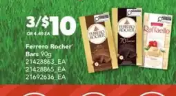 Real Canadian Superstore Ferrero Rocher Bars 90g offer
