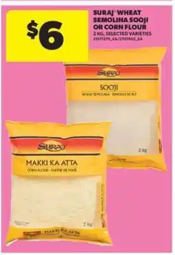Real Canadian Superstore Suraj Wheat Semolina Sooji or Corn Flour offer