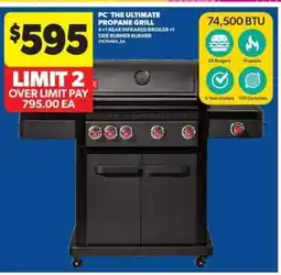 Real Canadian Superstore PC The Ultimate Propane Grill offer