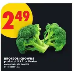 No Frills BROCCOLI CROWNS offer