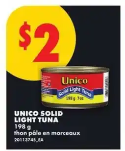No Frills UNICO SOLID LIGHT TUNA offer