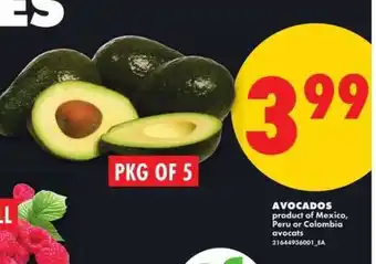 No Frills Avocados offer