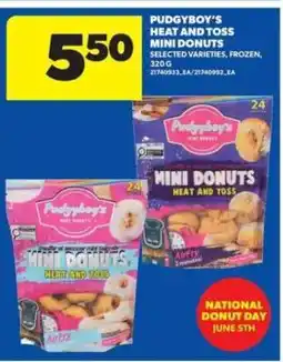 Real Canadian Superstore Pudgyboy's Heat and Toss Mini Donuts offer