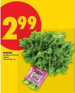 No Frills RAPINI offer