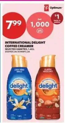 Real Canadian Superstore International Delight Coffee Creamer offer