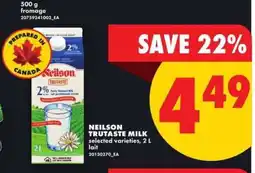 No Frills Neilson Trutaste Milk offer