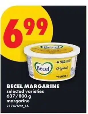 No Frills BECEL MARGARINE offer