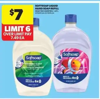 Real Canadian Superstore Softsoap Liquid Hand Soap Refill offer