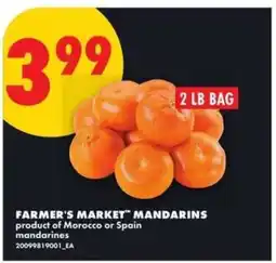 No Frills FARMER'S MARKET MANDARINS offer