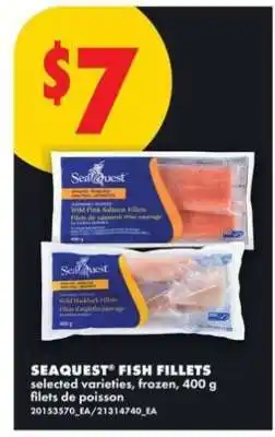 No Frills SEAQUEST FISH FILLETS offer