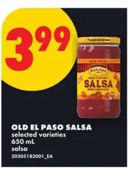 No Frills Old El Paso Salsa offer
