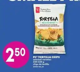 No Frills PC TORTILLA CHIPS offer
