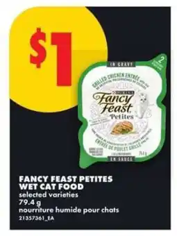 No Frills FANCY FEAST PETITES WET CAT FOOD offer
