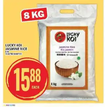 Food Basics LUCKY KOI JASMINE RICE offer