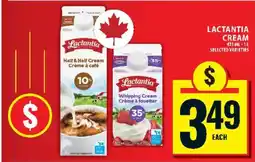 Food Basics LACTANTIA CREAM offer