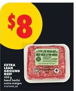No Frills EXTRA LEAN GROUND BEEF offer