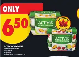 No Frills Activia Yogurt offer