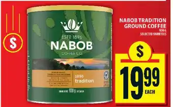 Food Basics Nabob Tradition Ground Coffee offer