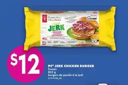 No Frills PC Jerk Chicken Burger offer