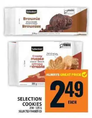 Food Basics SELECTION COOKIES offer