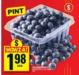 Food Basics Blueberries offer