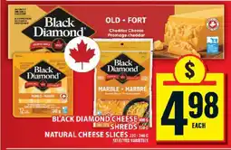 Food Basics BLACK DIAMOND CHEESE offer