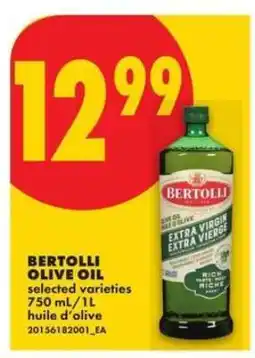 No Frills BERTOLLI OLIVE OIL offer