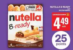 Food Basics NUTELLA B-READY offer