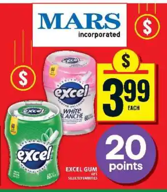 Food Basics EXCEL GUM offer