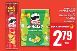 Food Basics Pringles Potato Chips & Mingles Puff Snacks offer