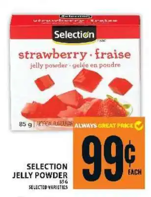 Food Basics Selection Jelly Powder offer