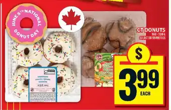 Food Basics CT Donuts offer