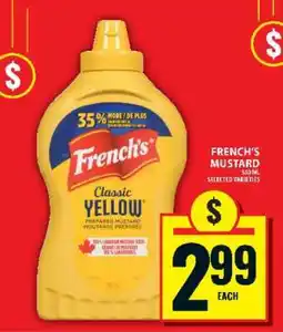 Food Basics French's Mustard offer