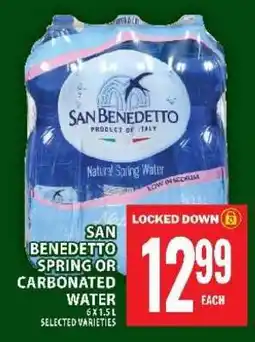 Food Basics San Benedetto Spring or Carbonated Water offer