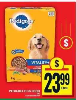 Food Basics Pedigree Dog Food offer