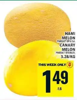 Food Basics Hami Melon / Canary Melon offer