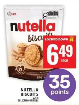 Food Basics NUTELLA BISCUITS offer
