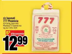 Super C riz basmati 777 Phoenicia offer