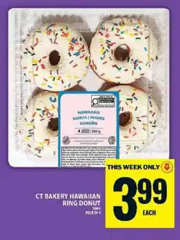 Food Basics CT Bakery Hawaiian Ring Donut offer